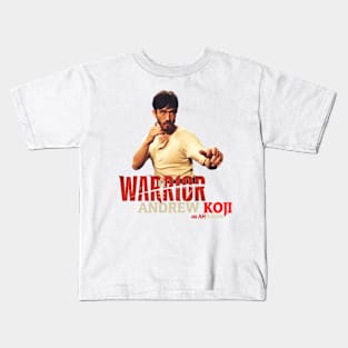 warrior series Andrew Koji as Ah Sahm design by ironpalette Kids T-Shirt